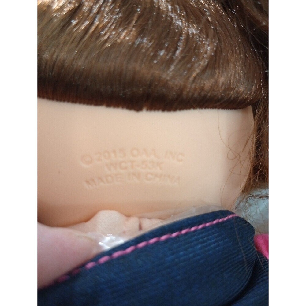 2015 / 2016 Cabbage Patch Kid Brown Hair Brown Eyes Female WCT-53K - Picture 9 of 13